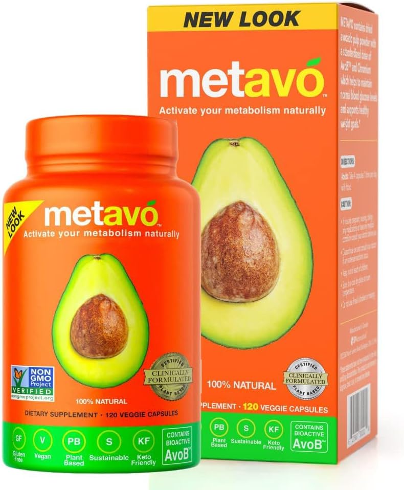 METAVO: Metabolism Booster Capsules, 120 vc