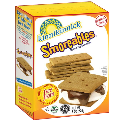 KINNIKINNICK: Smoreables Graham Style Crackers, 8 oz