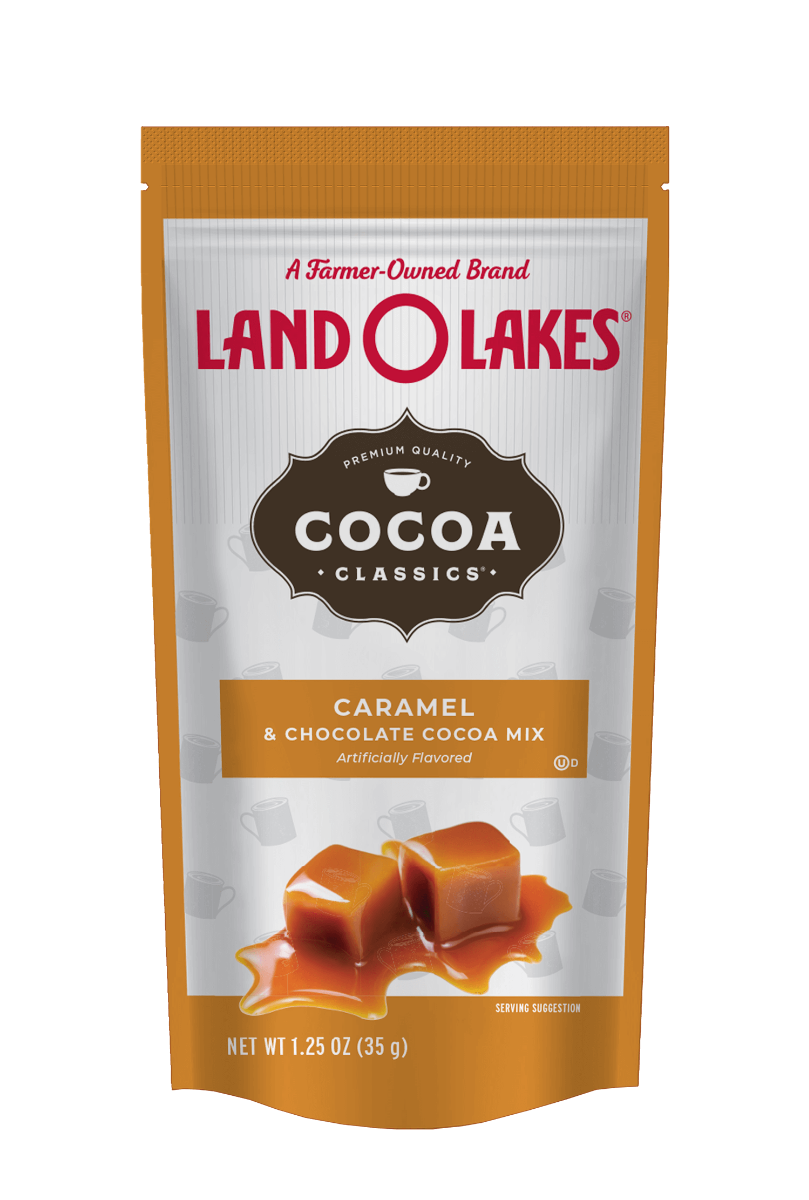 COCOA CLASSICS: Caramel and Chocolate Cocoa Mix, 1.25 oz