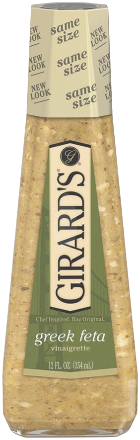 GIRARDS: Greek Feta Vinaigrette, 12 oz