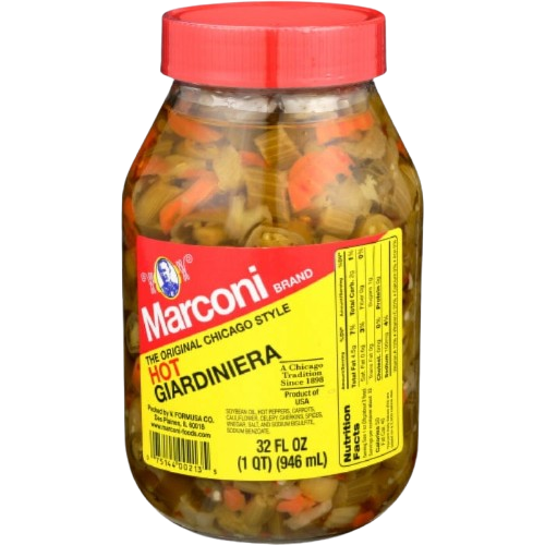 MARCONI: Hot Giardiniera, 32 oz