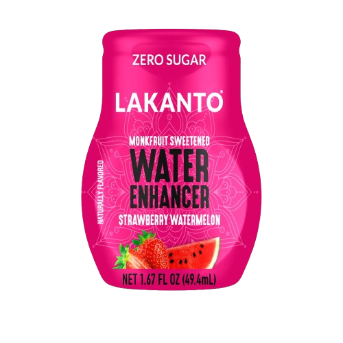 LAKANTO: Sugar Free Water Enhancer Strawberry Watermelon, 1.67 fo