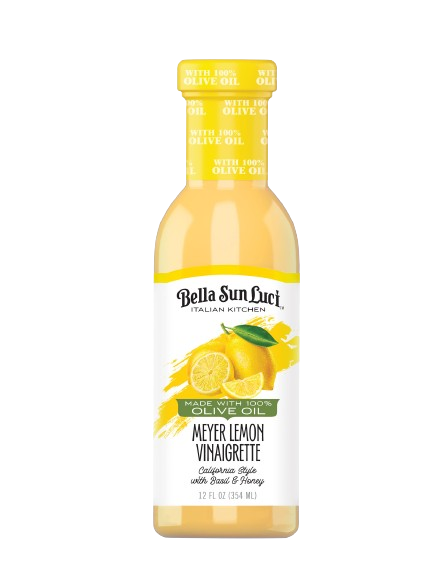 BELLA SUN LUCI: Meyer Lemon Vinaigrette With Basil and Honey, 12 fo