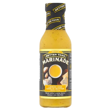 BETTER THAN MARINADE: Lemon and Garlic Butter Marinade, 11.5 oz