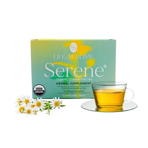 LIFE BY SUBLIME: Serene Organic Chamomile Tea, 20 bg
