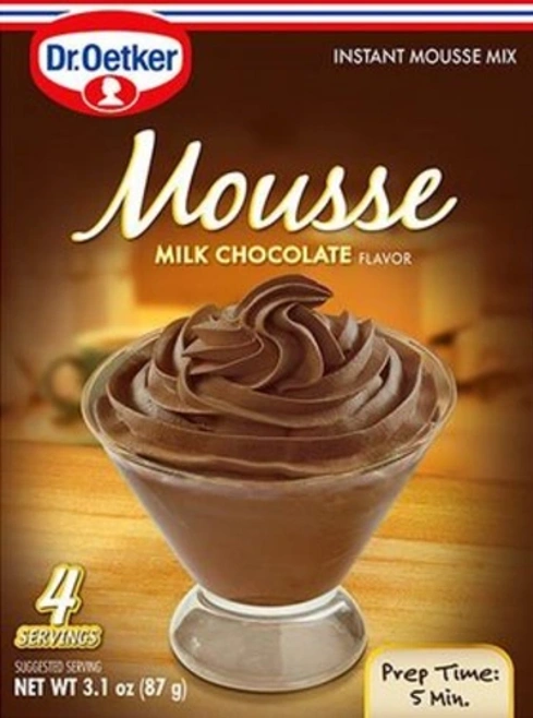 DR OETKER: Milk Chocolate Mousse Supreme, 3.1 oz