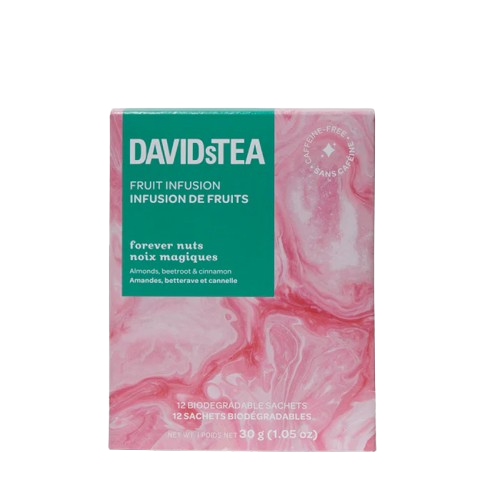 DAVIDSTEA: Forever Nuts Tea, 12 bg