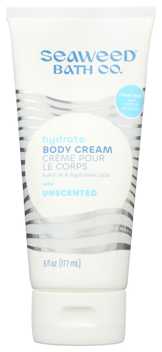 SEAWEED BATH COMPANY: Hydrate Body Cream Unscented, 6 fo