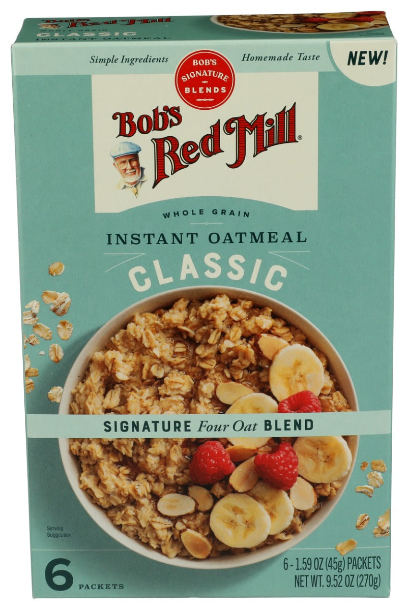 BOBS RED MILL: Classic Oatmeal, 9.52 oz