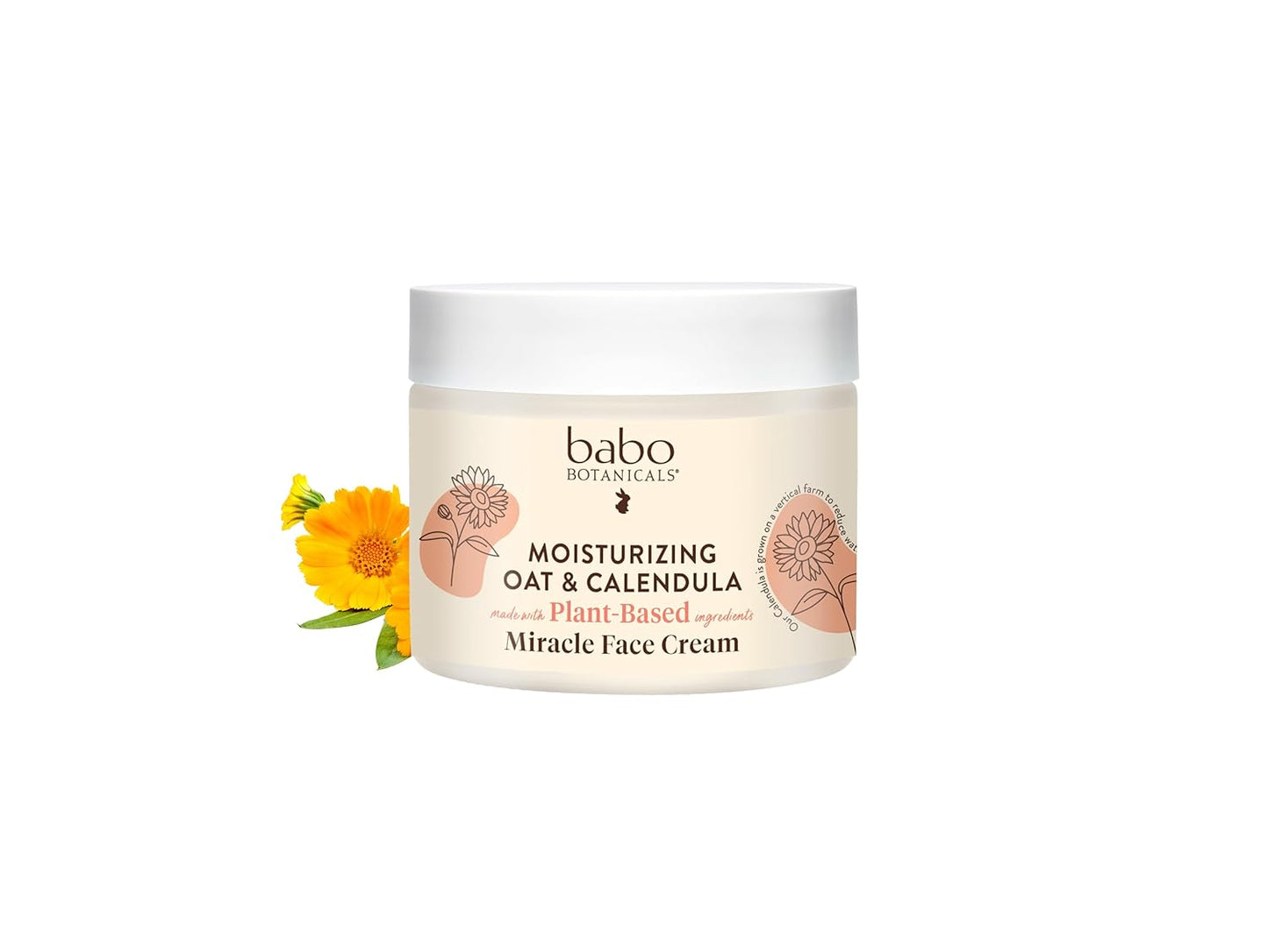 BABO BOTANICALS: Moisturizing Miracle Face Cream, 2 oz