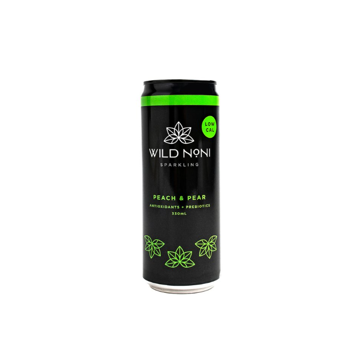 WILD NONI: Peach and Pear Juice, 12 fo