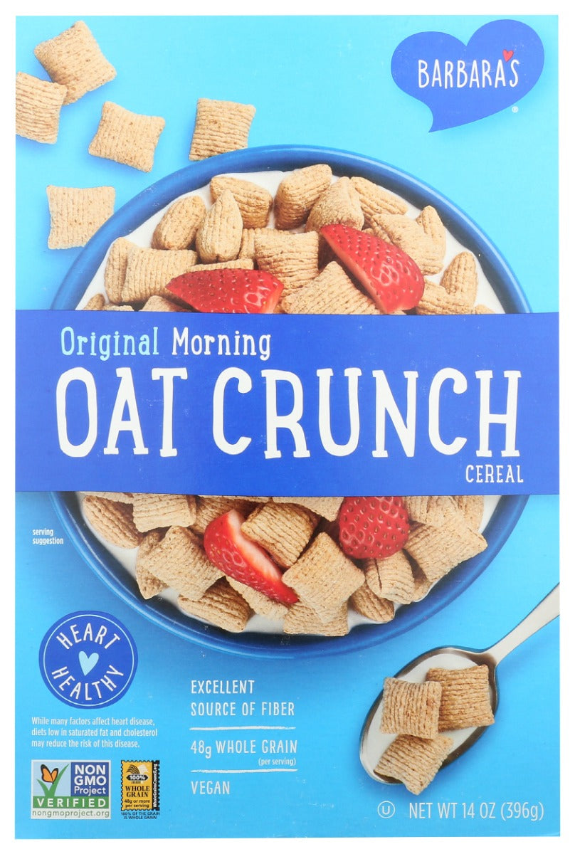 BARBARAS: Morning Oat Crunch Original Cereal, 14 oz