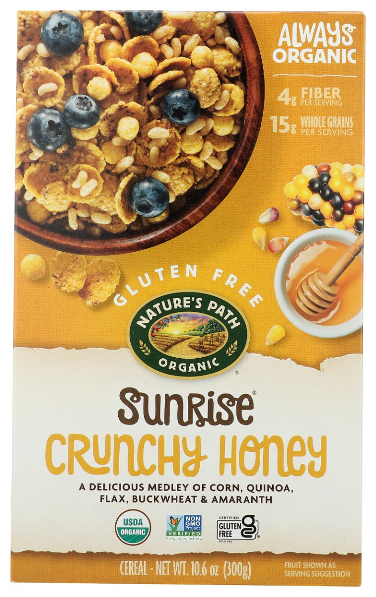 NATURES PATH: Sunrise Crunchy Honey Cereal, 10.6 oz