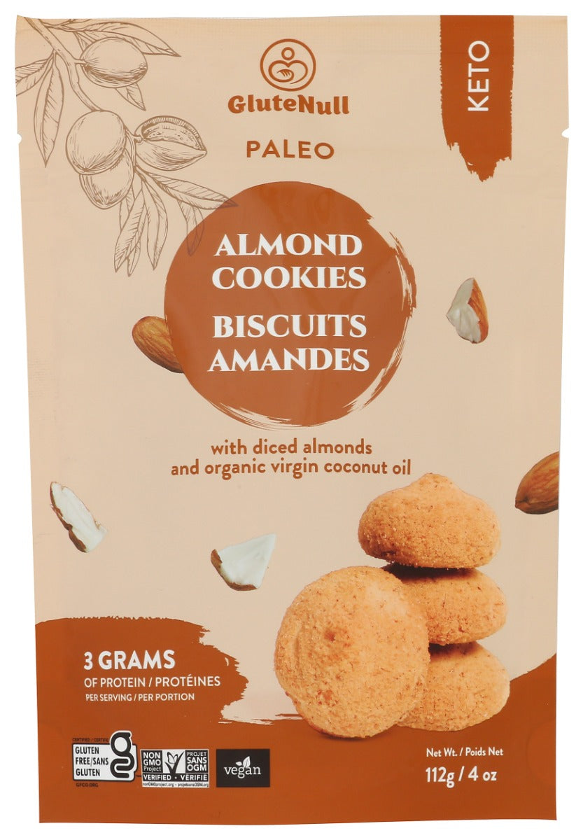 GLUTENULL: Almond Keto Cookies, 4 oz