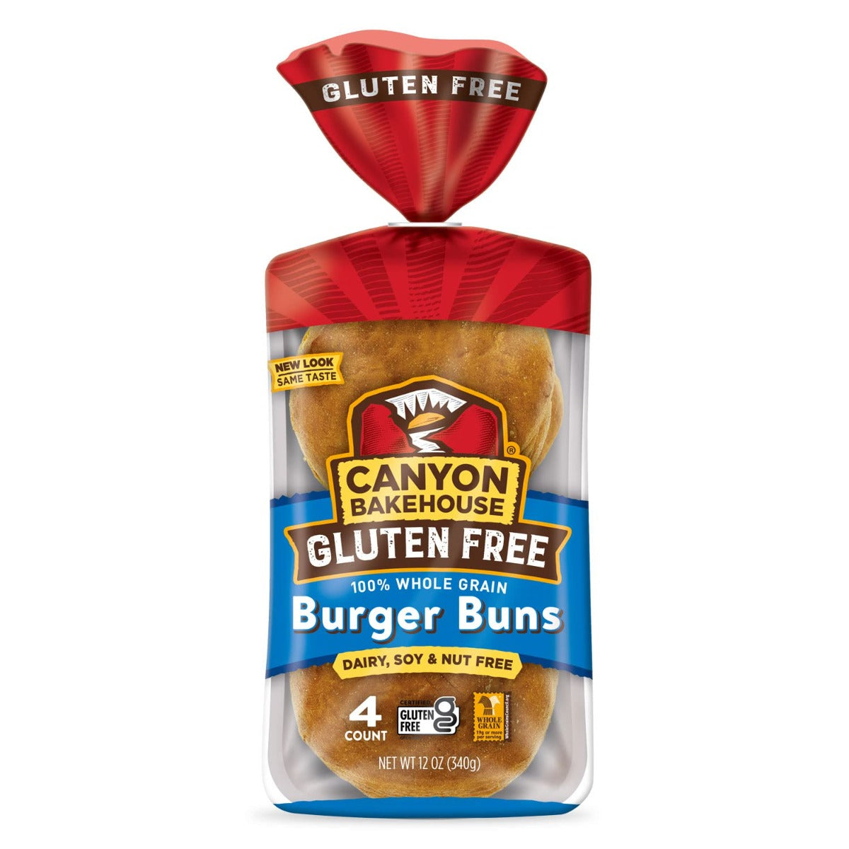 CANYON BAKEHOUSE: Gluten Free Burger Buns, 12 oz