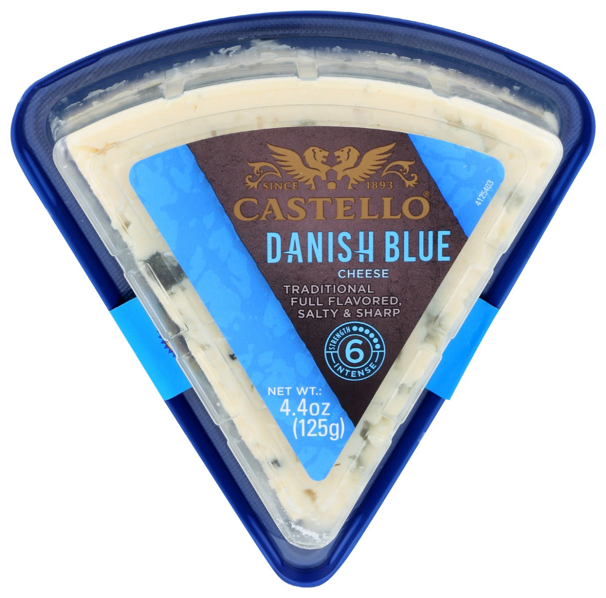 CASTELLO: Danish Blue Cheese, 4.4 oz