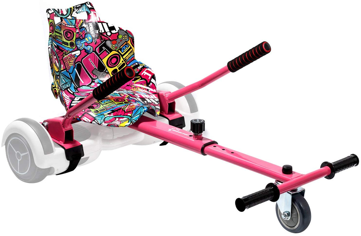 SUNSHINE Hoverboard Kart Seat Attachment Accessory for 6.5" 8" 10" Two Wheel Self Balancing Scooter