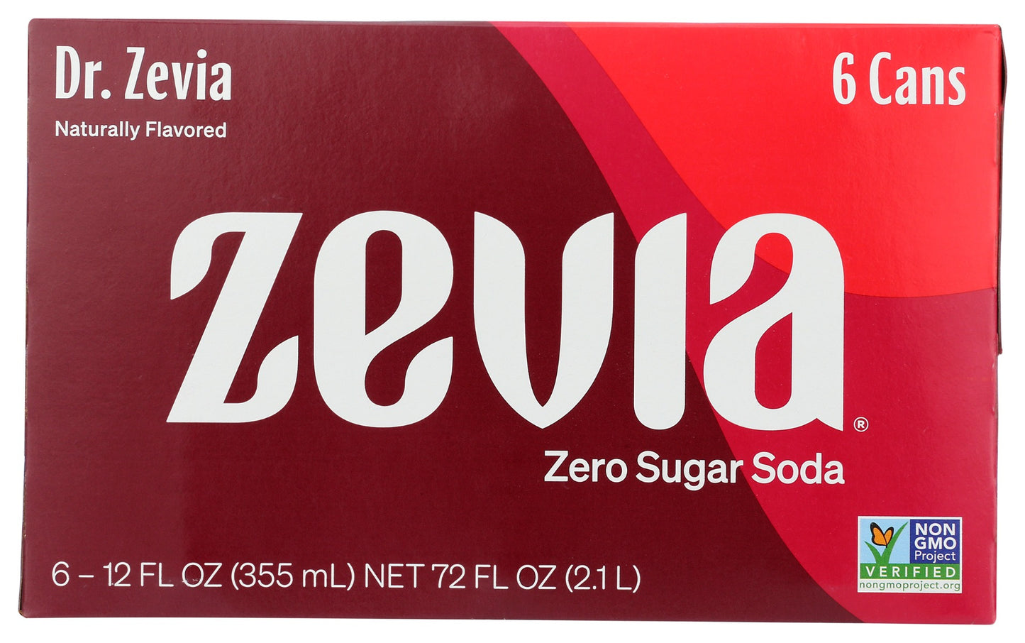 ZEVIA: Dr Zevia Soda 6Pk, 72 fo