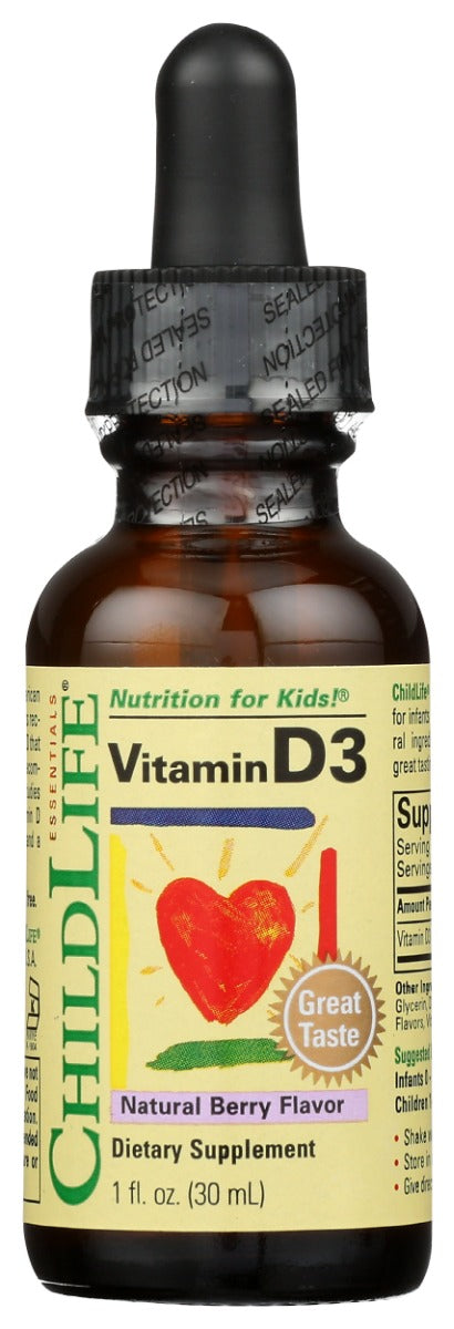 CHILDLIFE: Vitamin D3 Drops, 1 fo