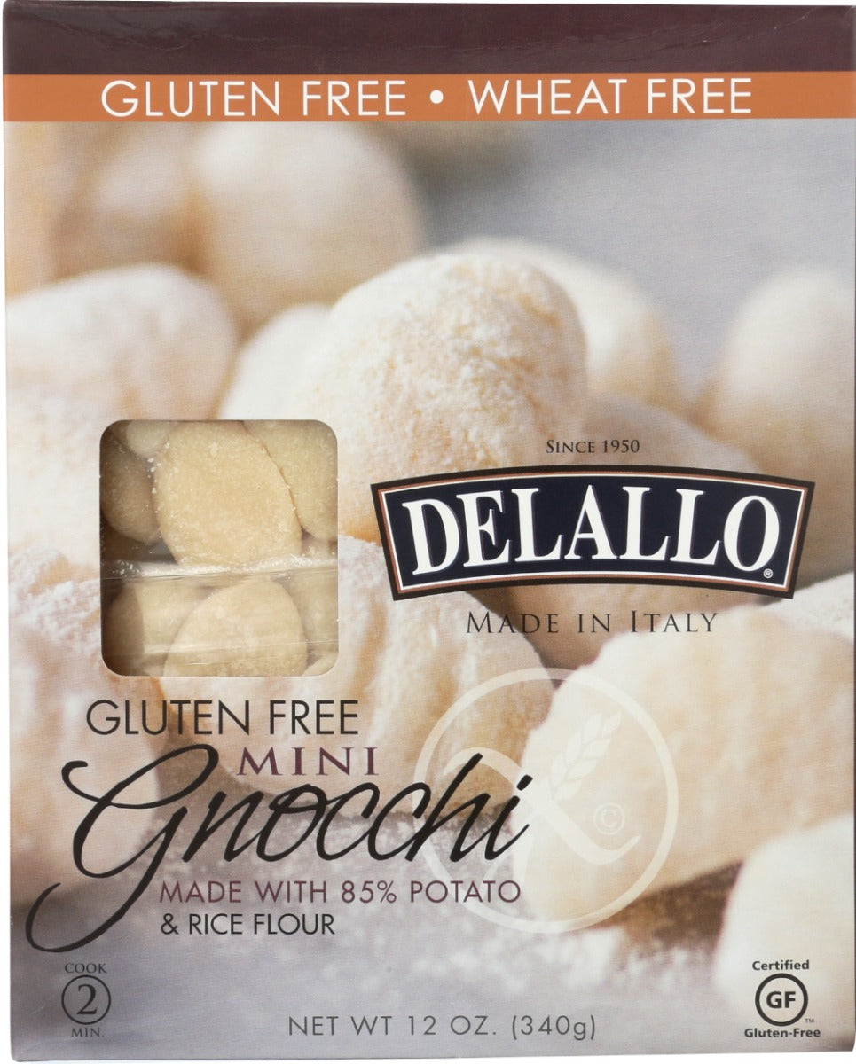 DELALLO: Gluten Free Mini Gnocchi, 12 oz