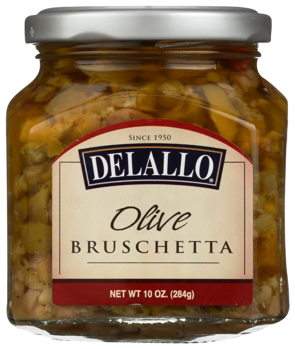 DELALLO: Olive Bruschetta, 10 oz