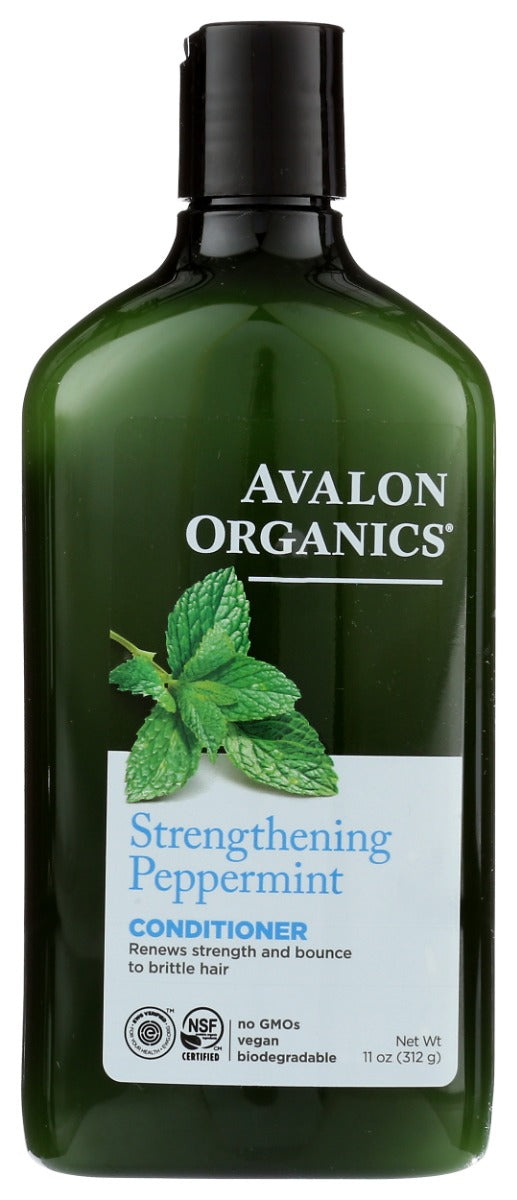 AVALON ORGANICS: Strengthening Peppermint Conditioner, 11 oz