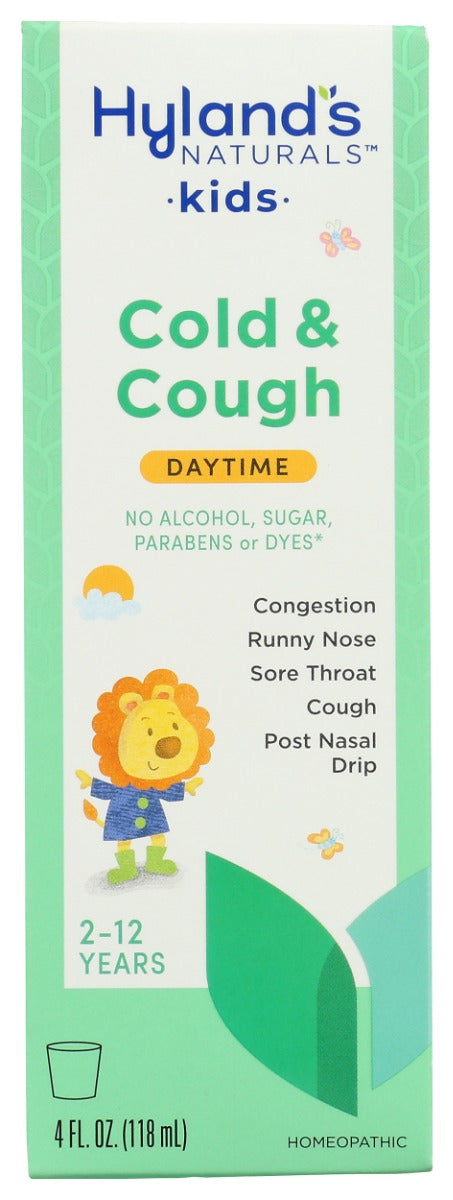 HYLAND: Kids Cold and Cough Daytime Original, 4 oz