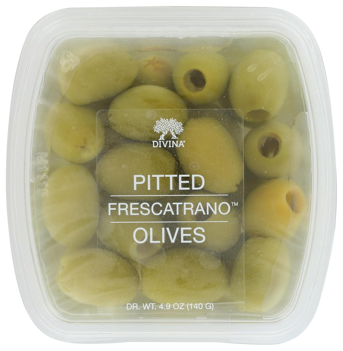 DIVINA: Pitted Frescatrano Olives, 5.3 oz