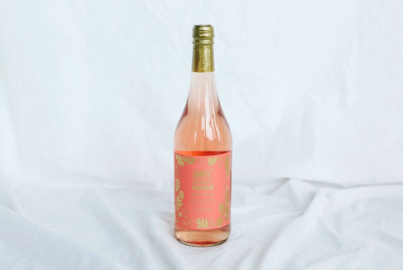 DRY SODA: Rose Soleil Botanical Soda, 25.36 fo