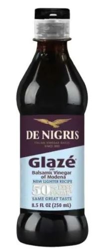 DE NIGRIS: Low Sugar Glaze With Balsamic Vinegar Of Modena, 8.5 oz