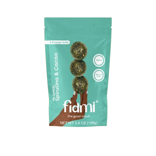 FIDMI: Spirulina and Cacao Snack, 3.8 oz