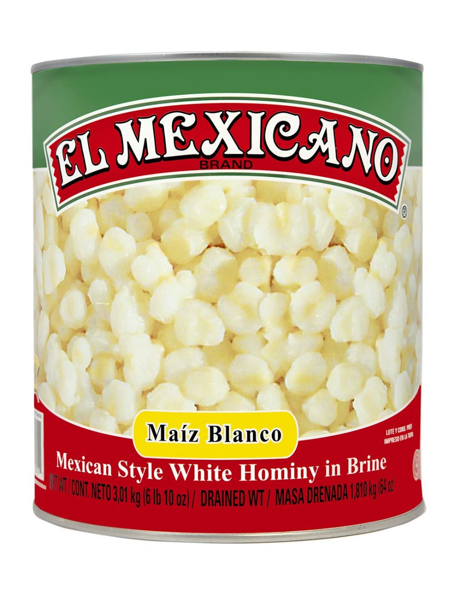 EL MEXICANO: White Hominy, 6 lb