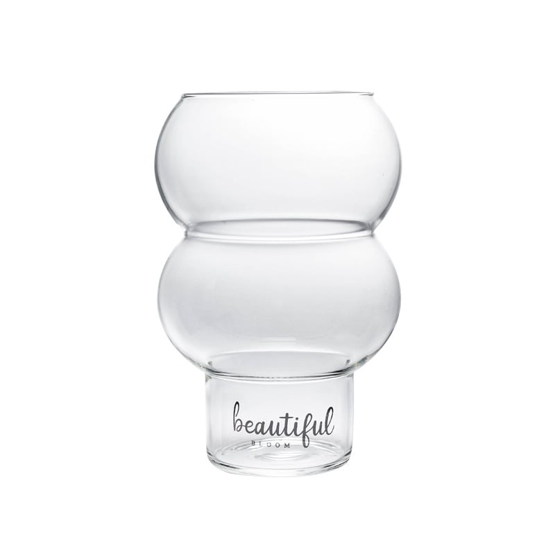 Round Pudding Glass Dessert Cups for Milkshakes & Ice Cream