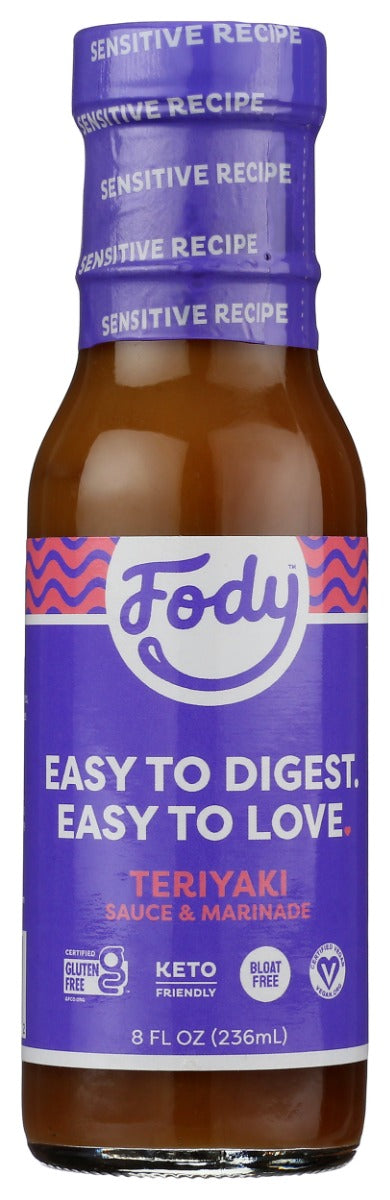 FODY FOOD CO: Teriyaki Sauce and Marinade, 8 fo