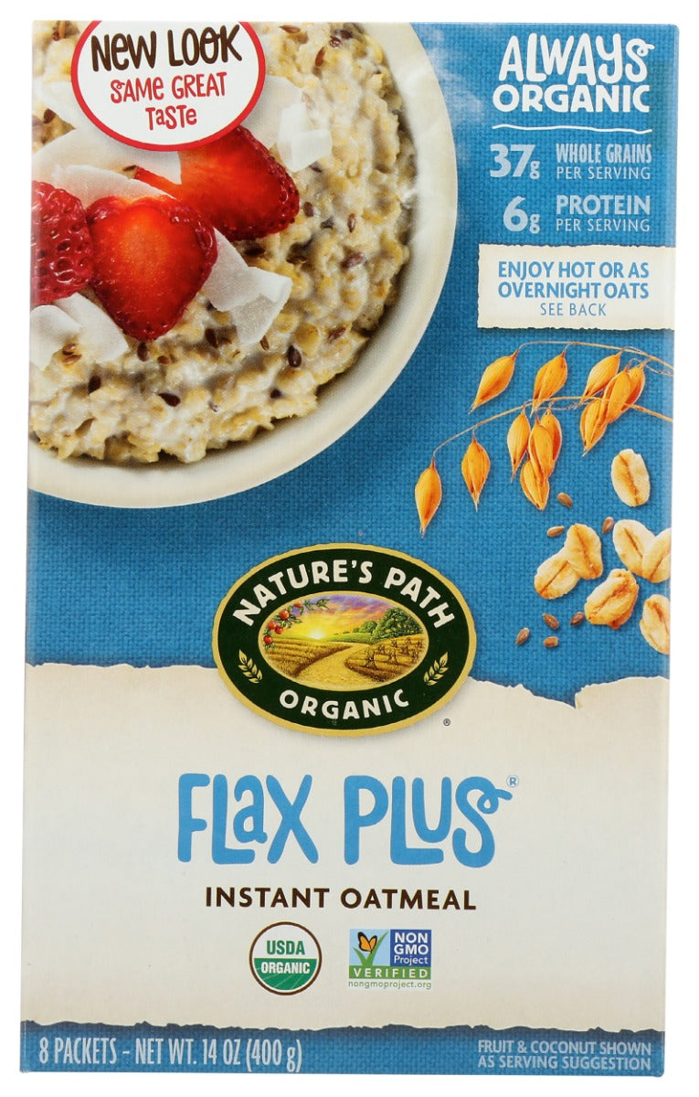 NATURES PATH: Flax Plus Oatmeal, 14 oz