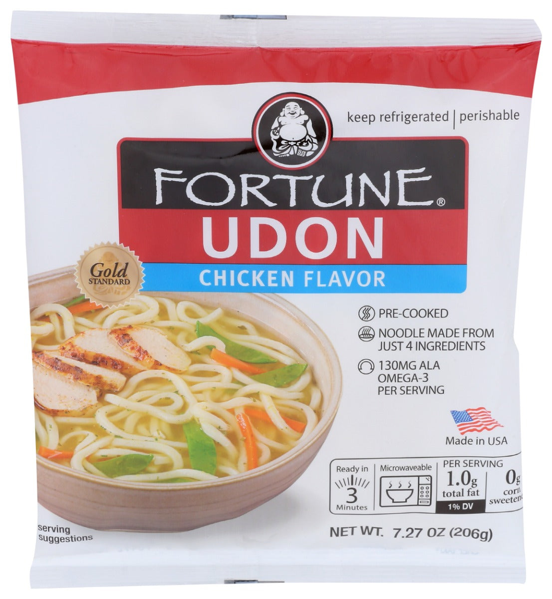 FORTUNE: Udon Chicken Flavor Noodles, 7.27 oz