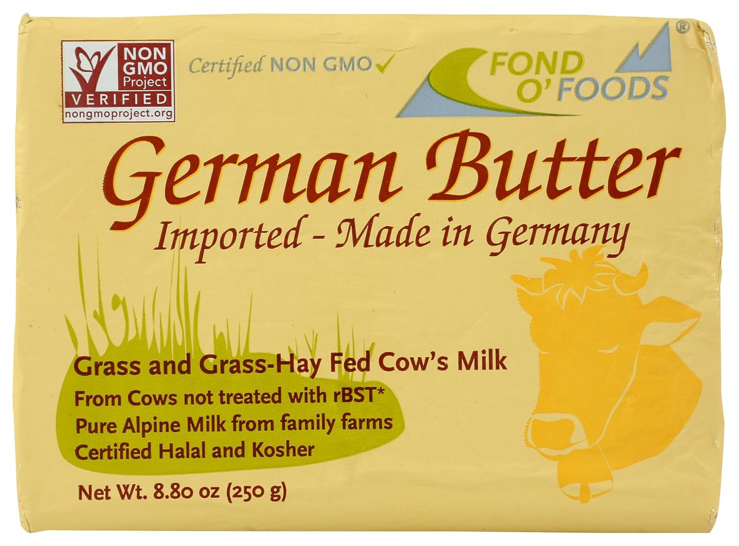 FOND O' FOODS: German Butter, 8.8 oz