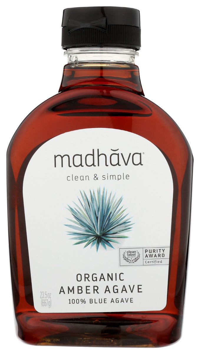 MADHAVA: Organic Amber Agave, 23.5 oz