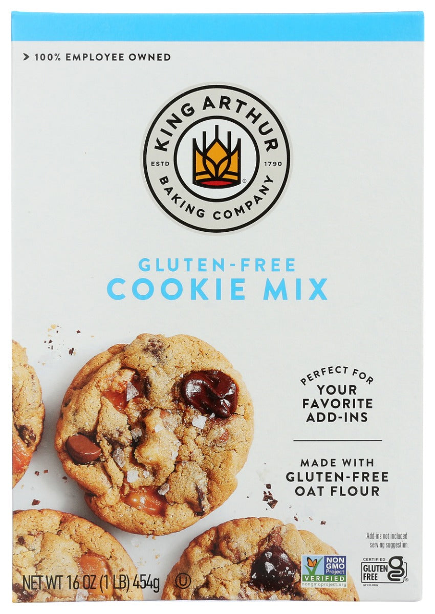 KING ARTHUR: Gluten Free Cookie Mix, 16 oz