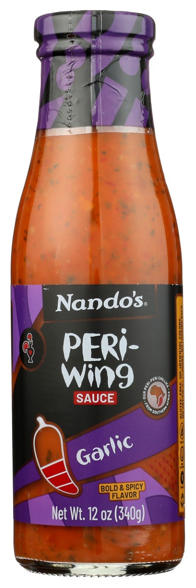 NANDO: Garlic Peri Wing Sauce, 12 oz