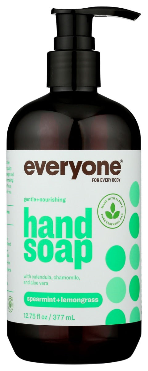 EVERYONE: Spearmint Lemongrass Hand Soap, 12.75 oz