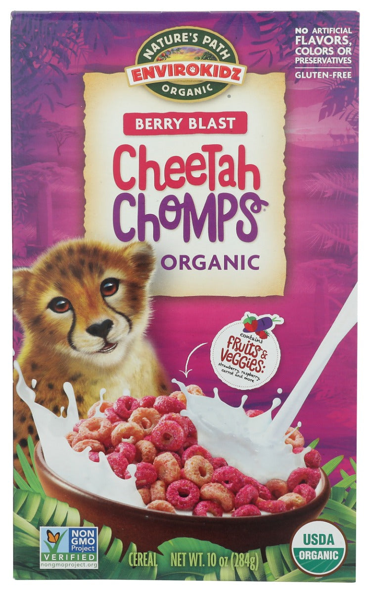 NATURES PATH: Cheetah Chomps Cereal, 10 oz