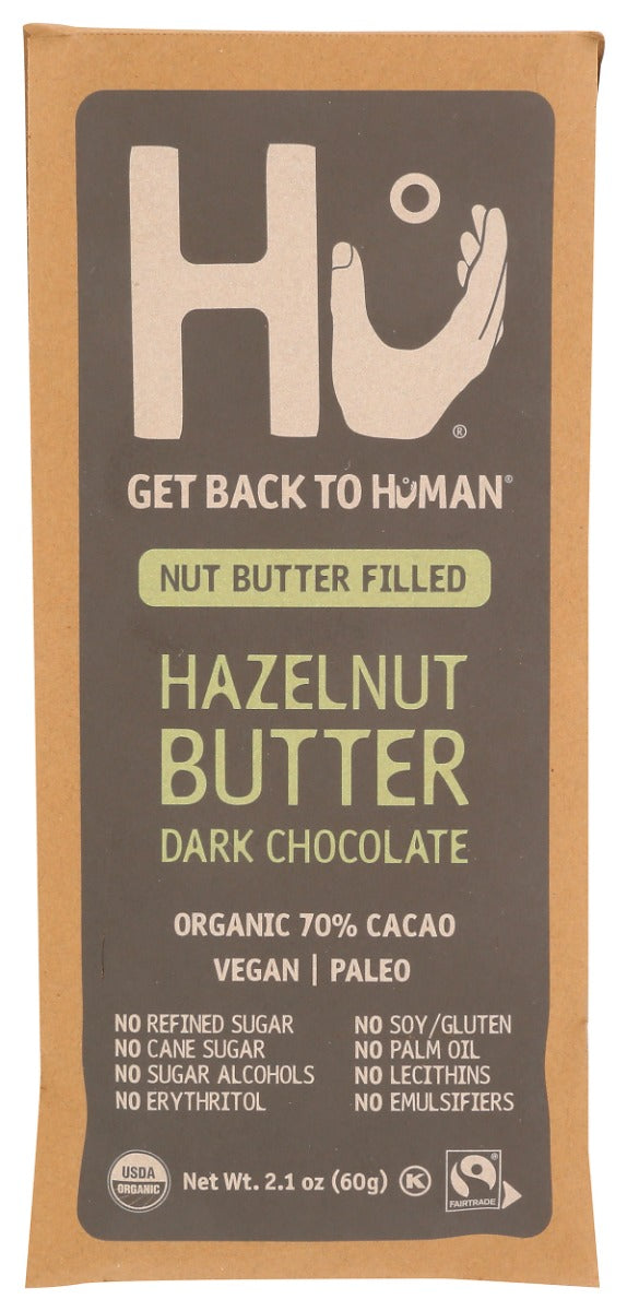 HU: Hazelnut Butter Dark Chocolate Bar, 2.1 oz
