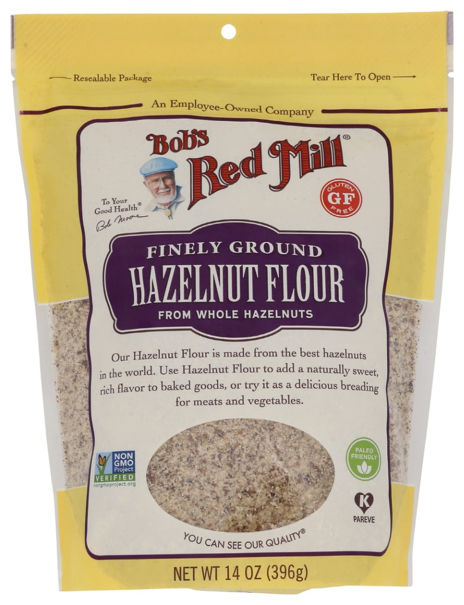 BOBS RED MILL: Hazelnut Flour Meal Natural, 14 oz