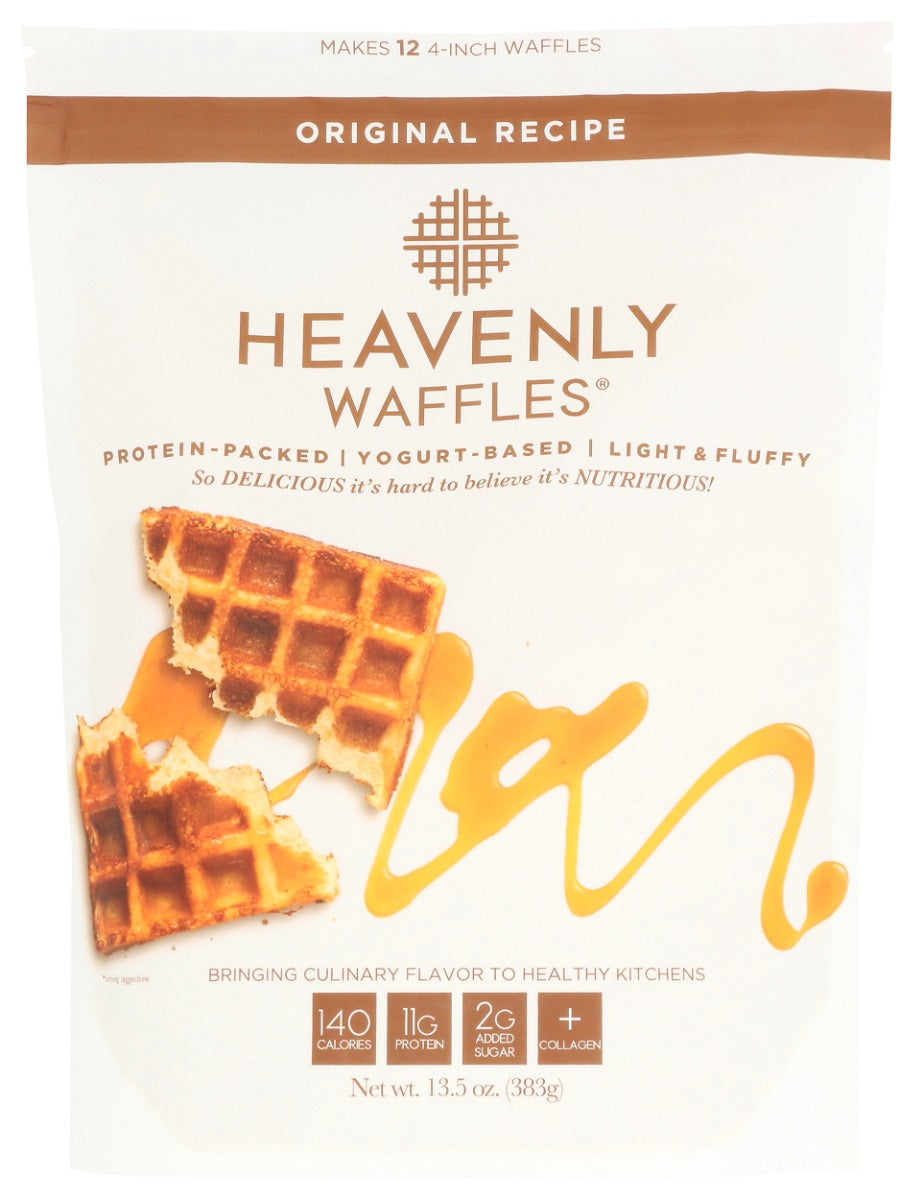 HEAVENLY WAFFLES: Original Recipe Heavenly Waffles Mix, 13.5 oz