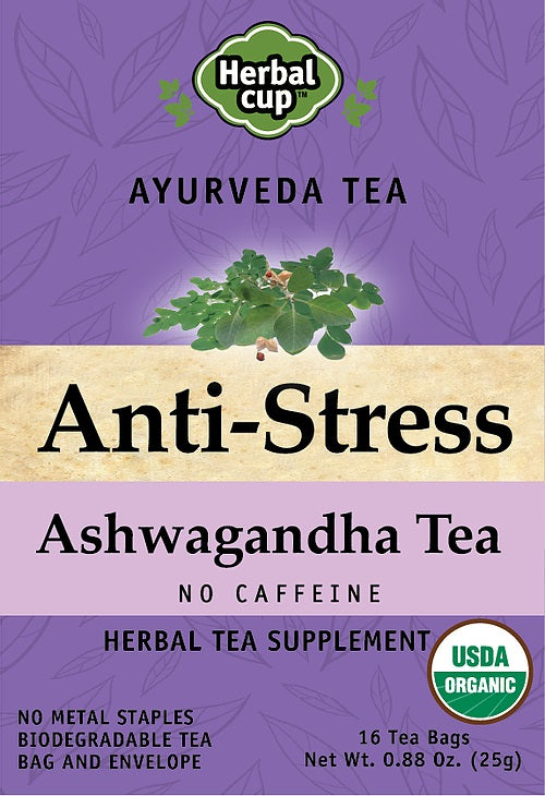 HERBAL CUP: Anti Stress Ashwanganda Tea, 16 bg