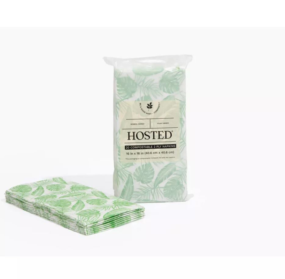 HOSTED: Dinner Print Napkins, 20 ct