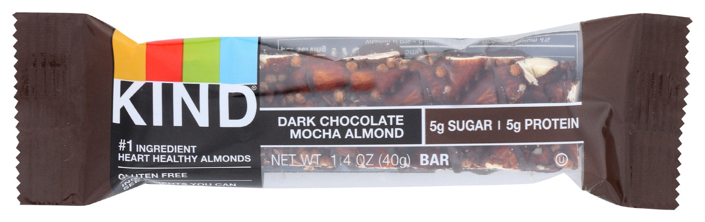 KIND: Dark Chocolate Mocha Almond Nut Bar, 1.4 oz