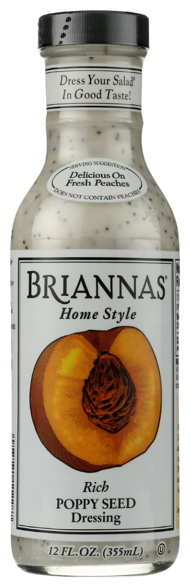 BRIANNAS: Rich Poppy Seed Dressing, 12 oz
