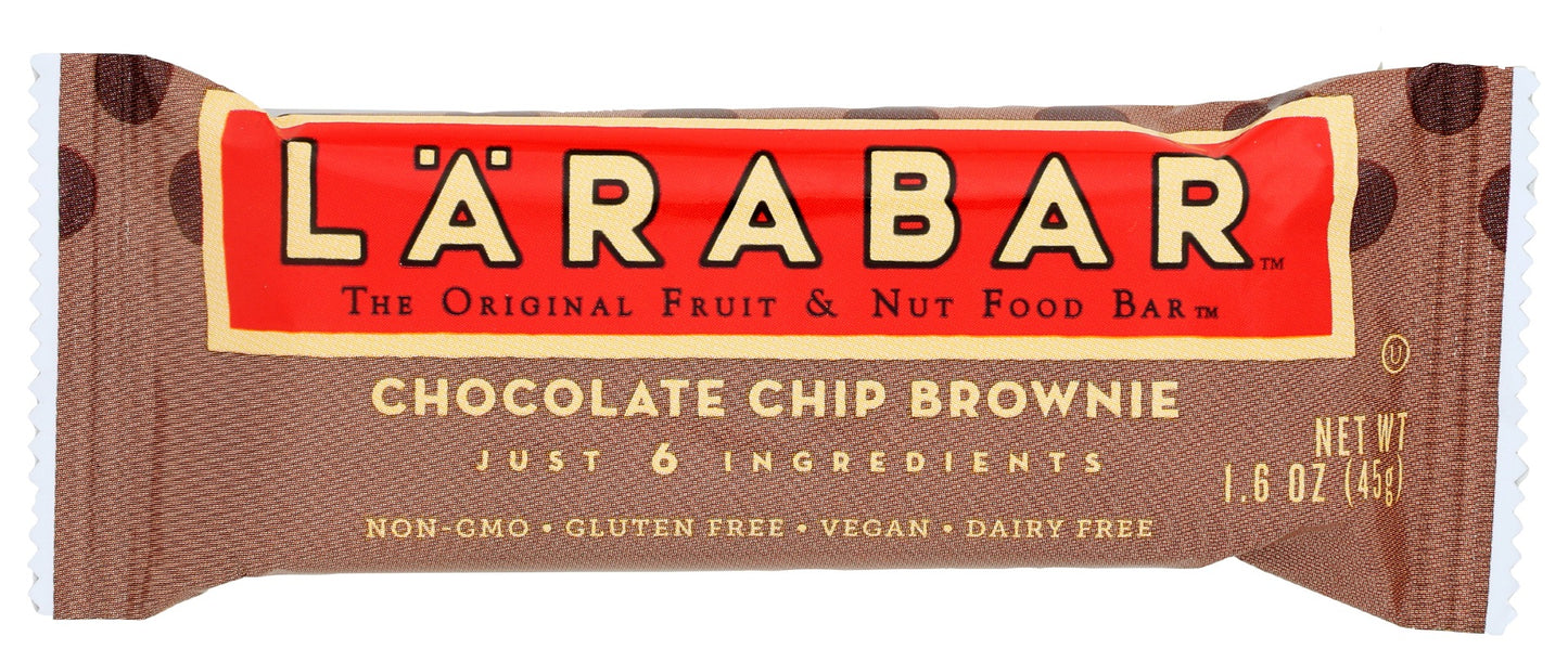 LARABAR: Chocolate Chip Brownie Bar, 1.6 oz
